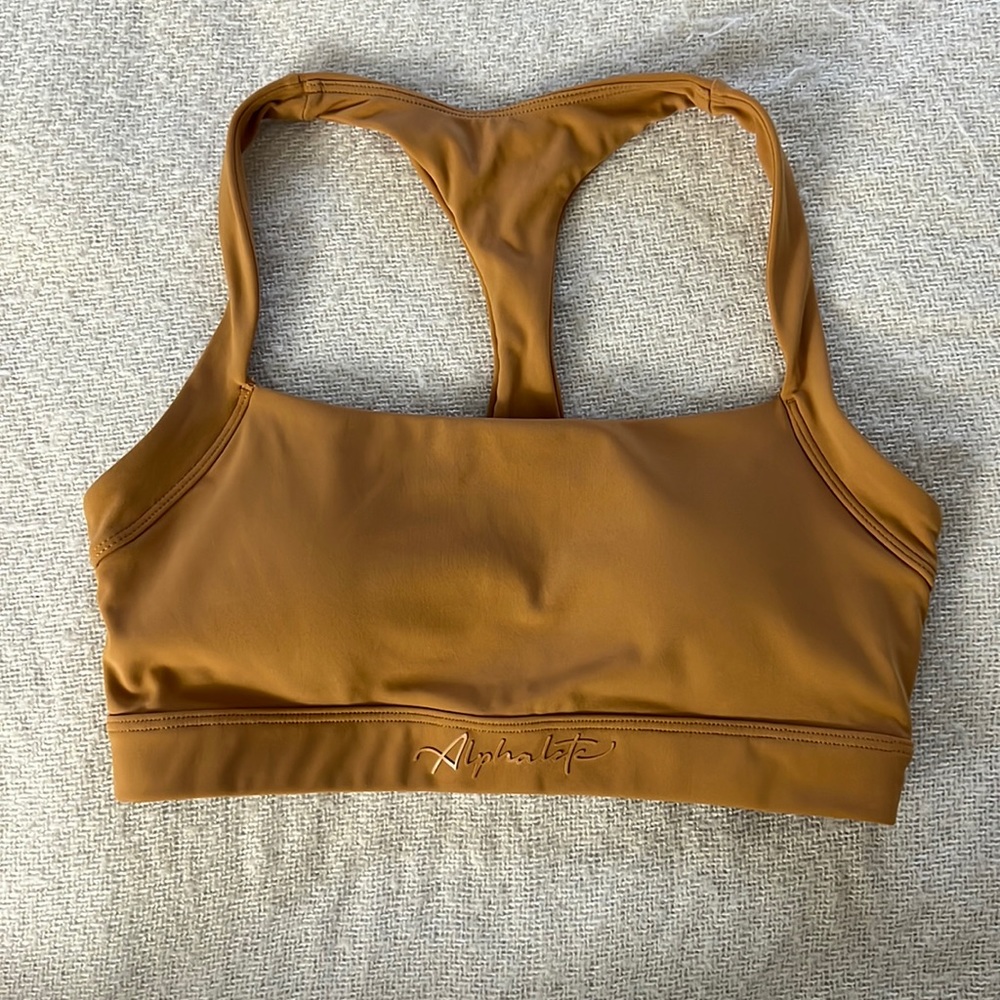 Alphalete Pulse Balance Bra (Chestnut)